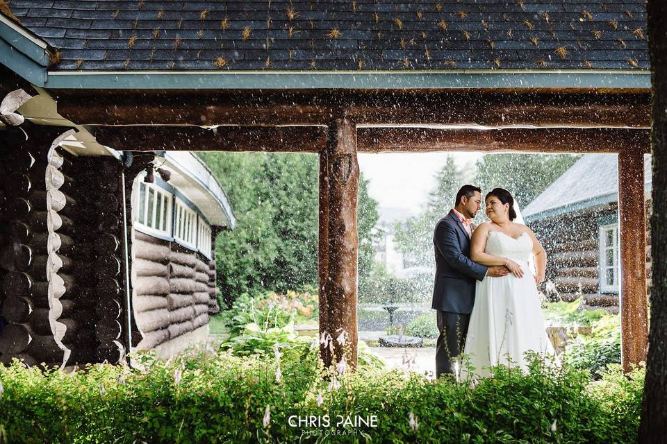 Laval, Quebec wedding couple