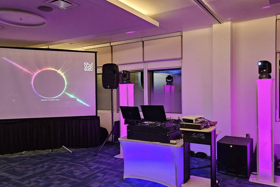 Premium lighting + VJ