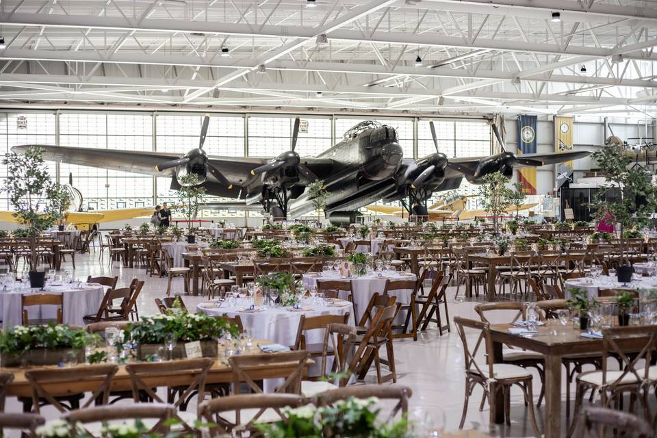 Warplane Heritage Wedding
