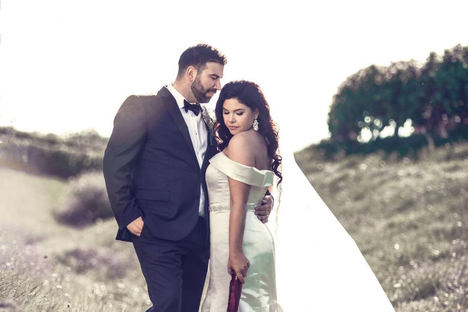 The newlyweds