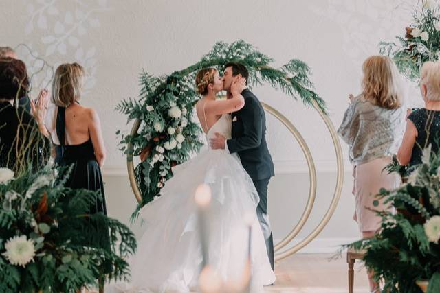 A wedding ceremony