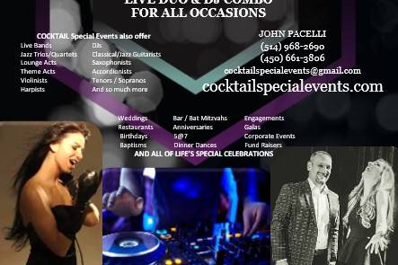 Cocktail Special Events