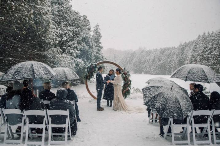 Terrace Wedding Ceremony