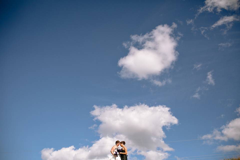 Happy brides.