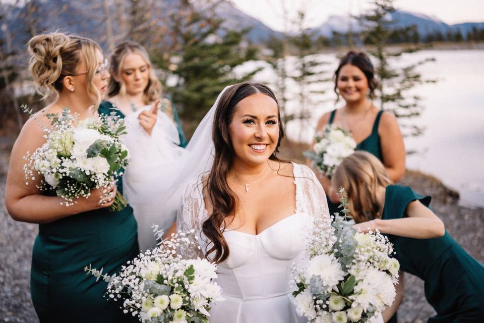 Bride & Bridesmaid Bouquets