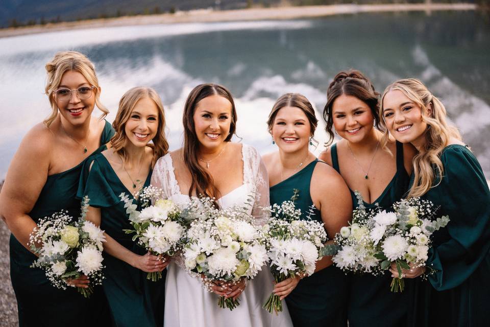 Bride & Bridesmaid Bouquets