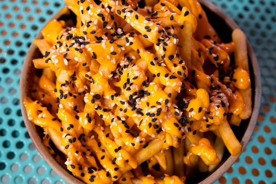 Korean spicy fries