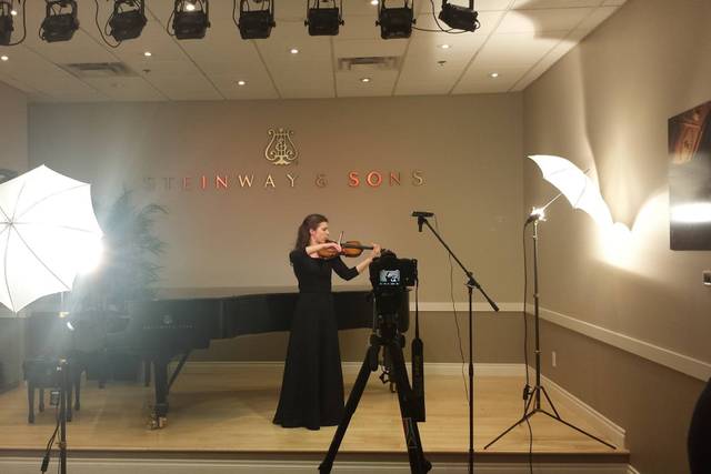 Recording at Steinway and Sons