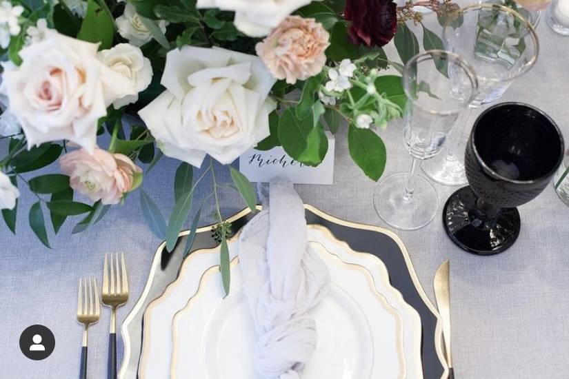 Elegant table setting