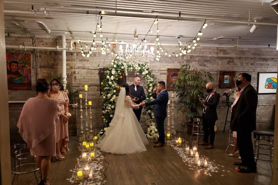 Main Floor Wedding