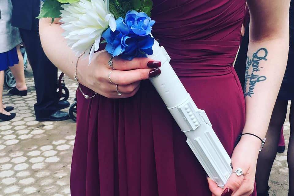 Light Sabre bouquet