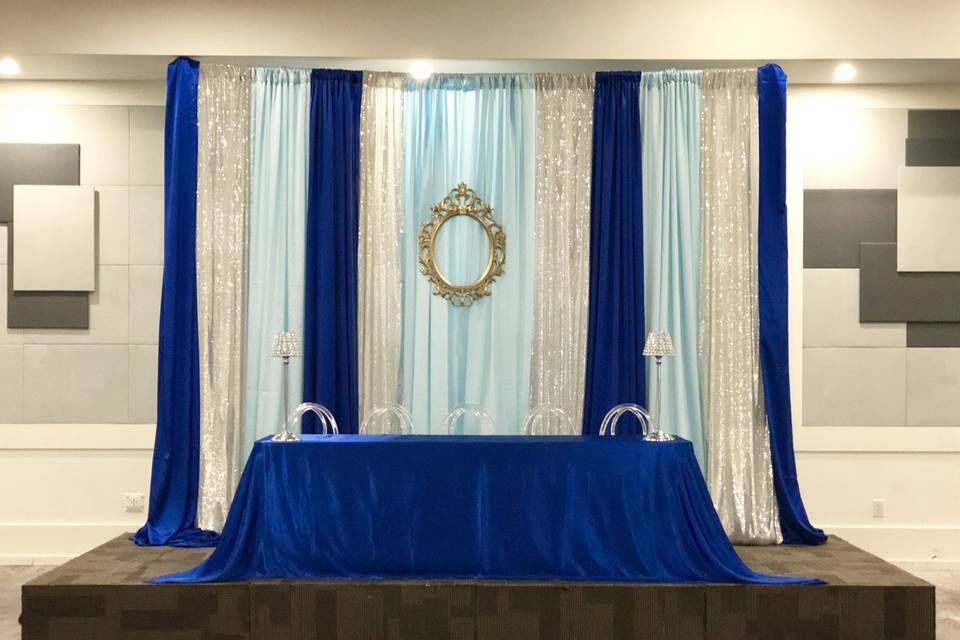 Simple head table