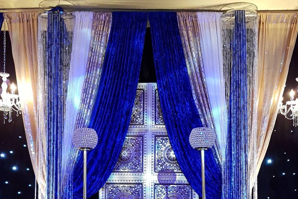 Regal LED backdrop