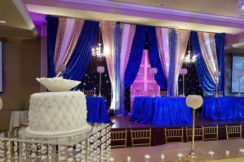 Regal LED backdrop