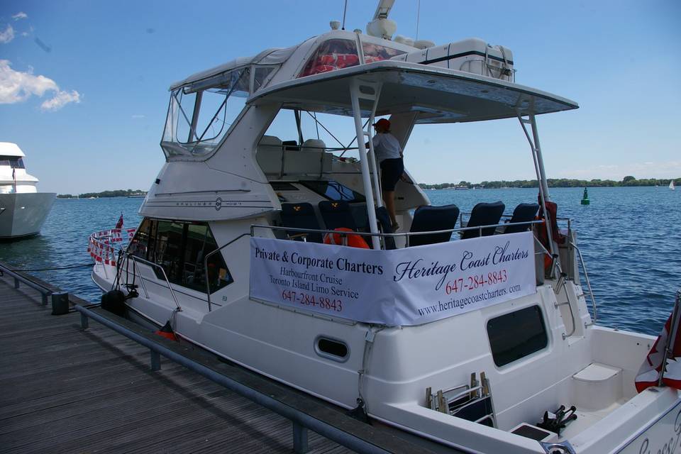 Heritage Coast Charters - Yacht Wedding