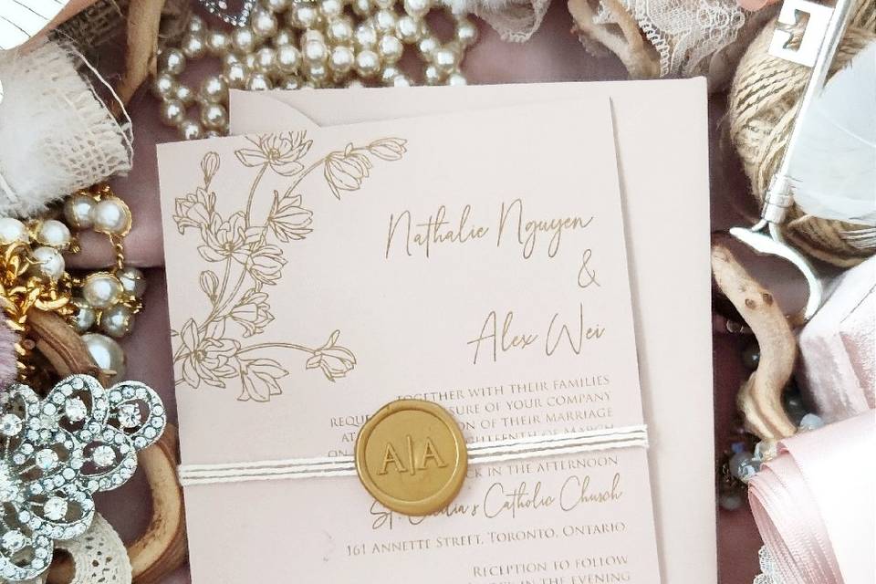 Stephita Wedding Invitations Toronto