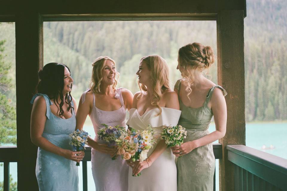 Bridal and Bridesmaid Bouquets