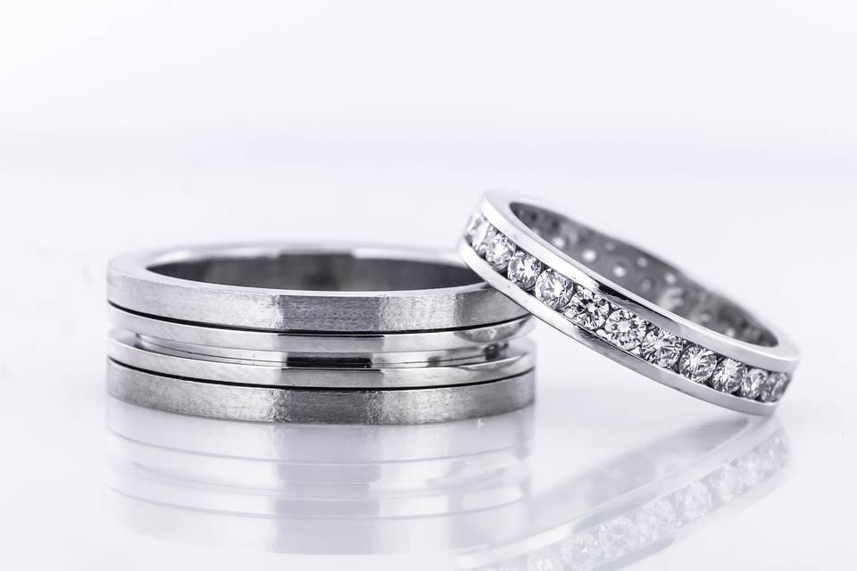 Pair of wedding rings