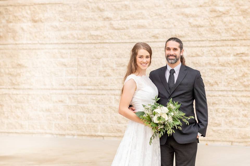 Bride and groom