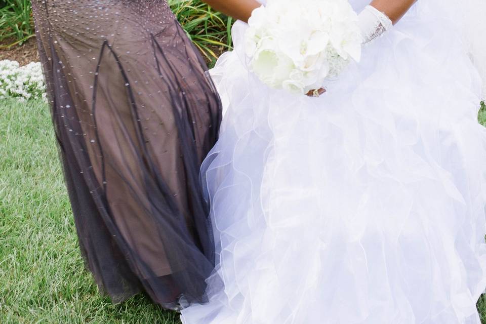 Bride & first cousin