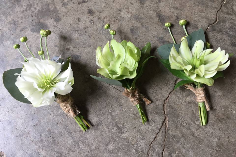 Creative boutonniere