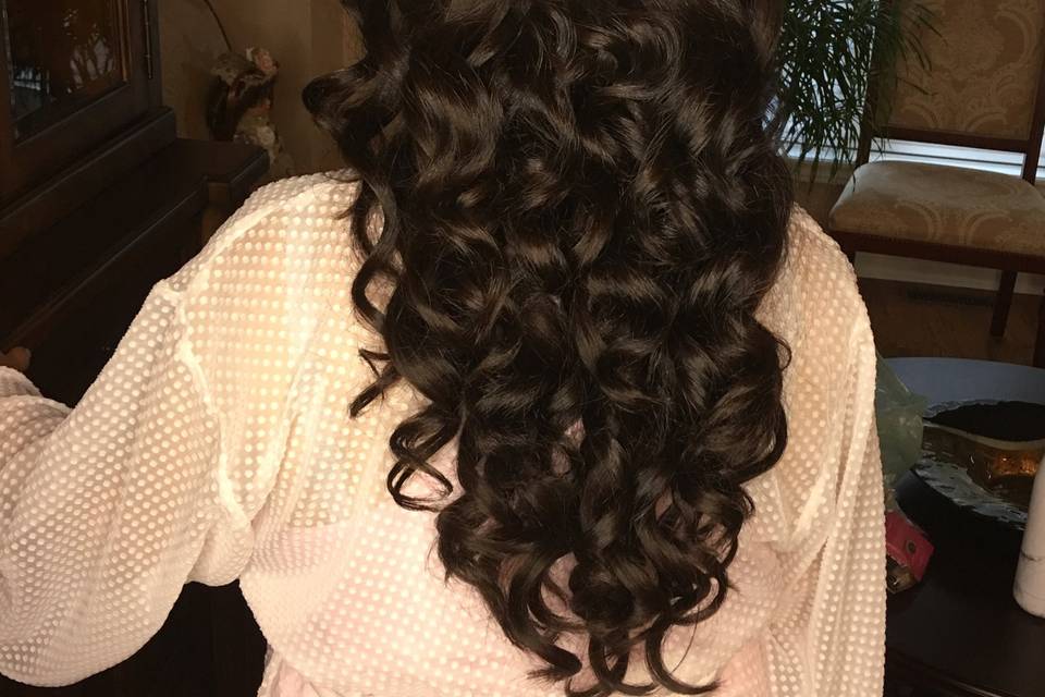 Denise bridal hair