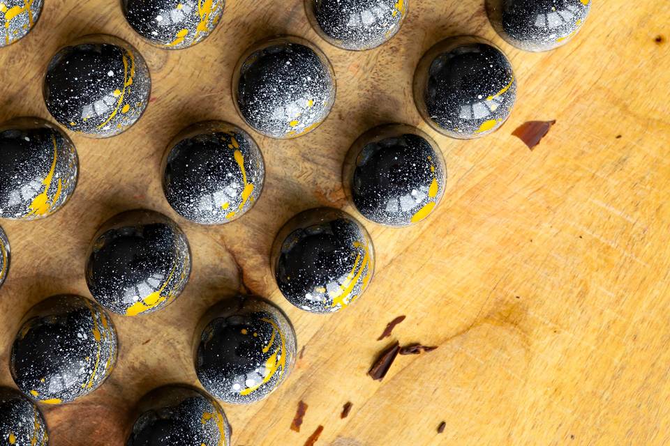 Custom platter of chocolates