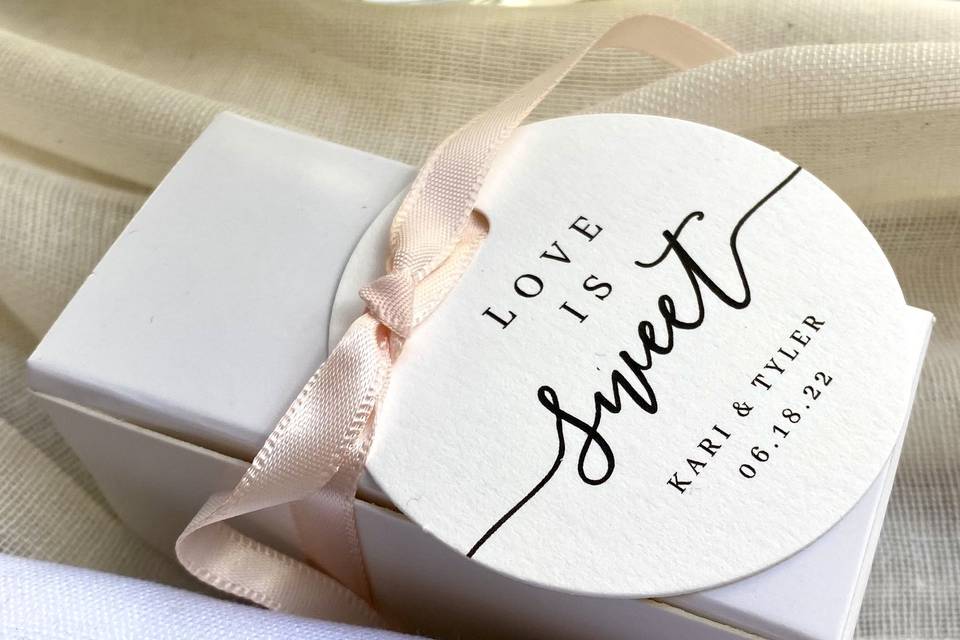 White 2PC Box