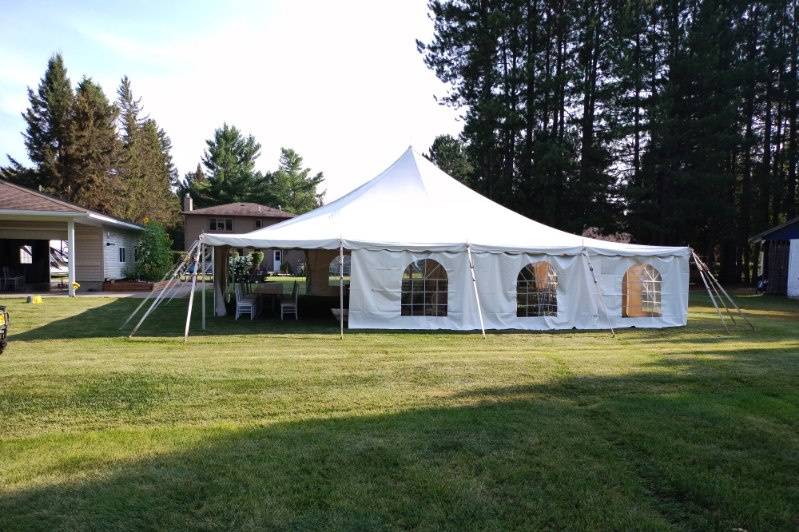 40'x40' tent