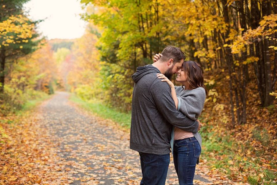 Fall engagement session