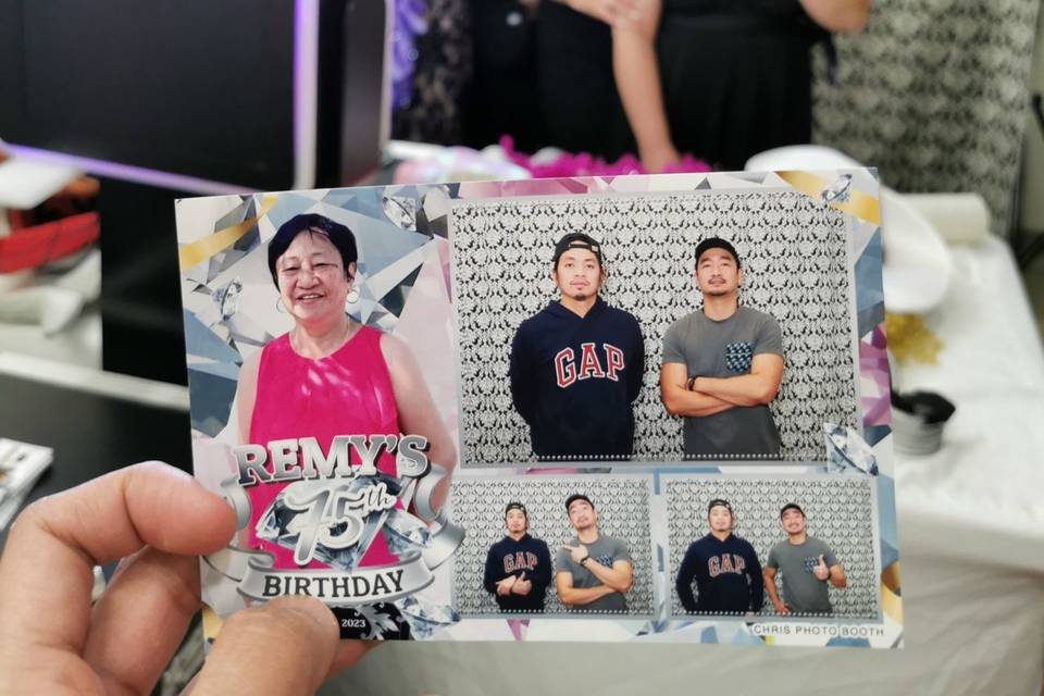 Birthday Photo booth