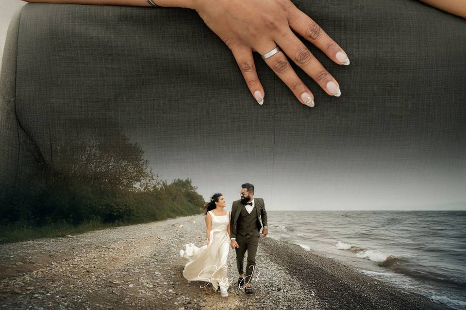 Intimate Wedding Detail