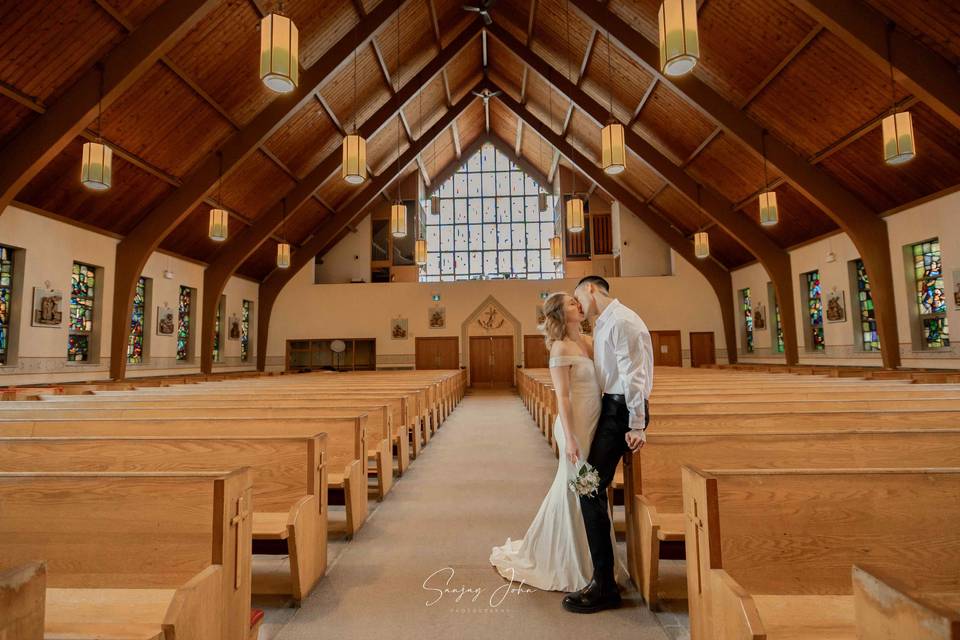Editorial couple portrait