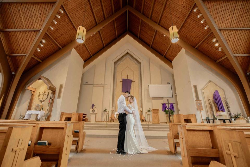 Editorial couple portrait