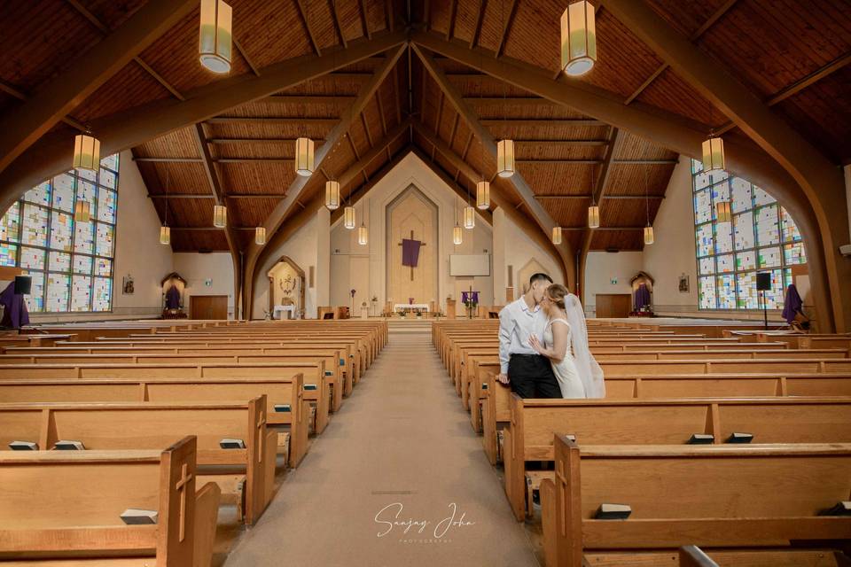 Editorial couple portrait