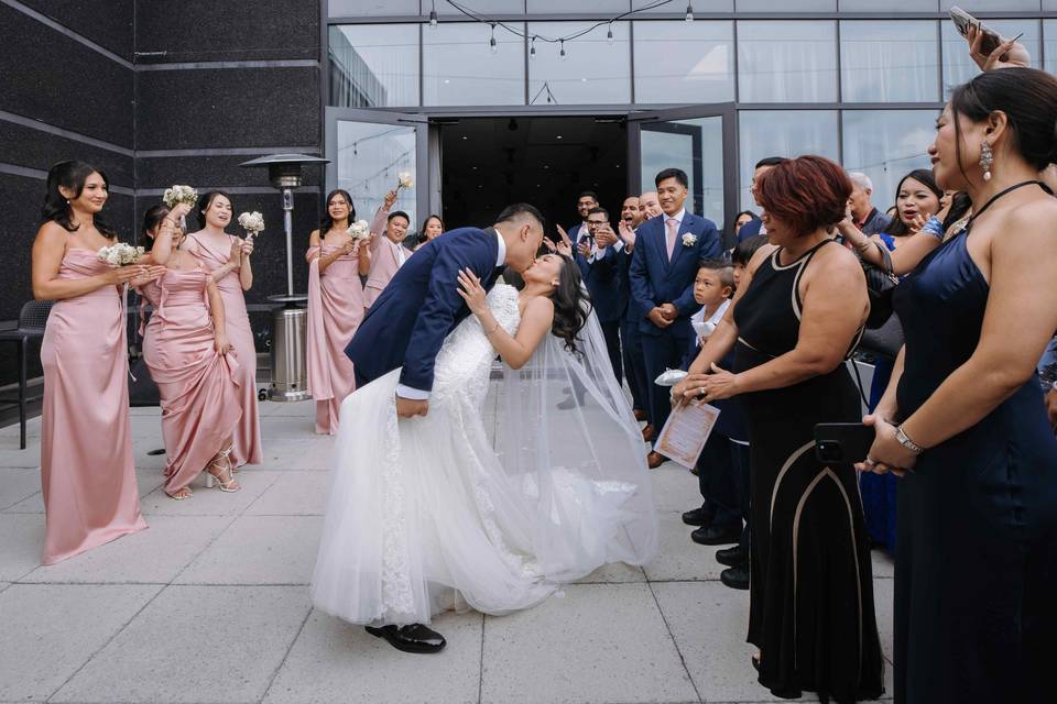 Joyful exit