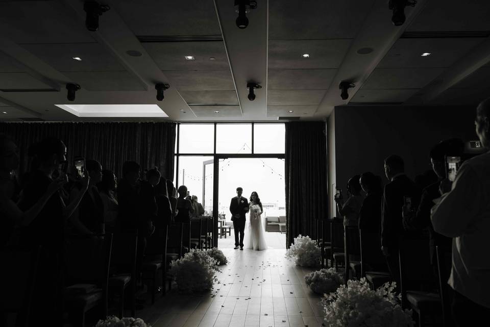 Bride entry