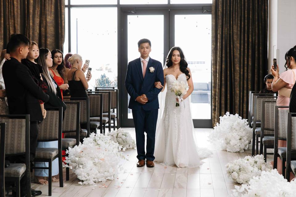 Bride entry