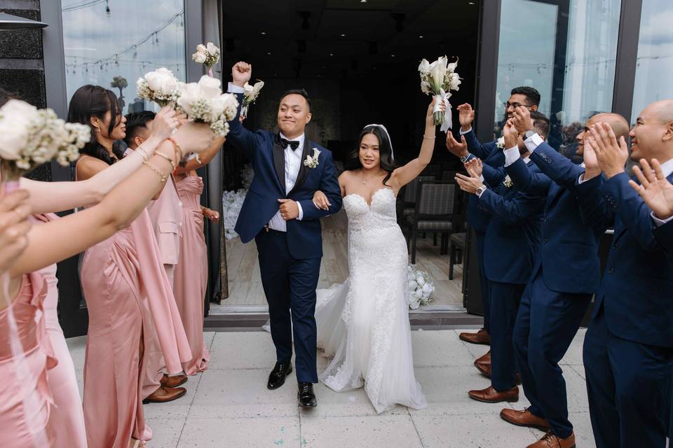 Joyful exit