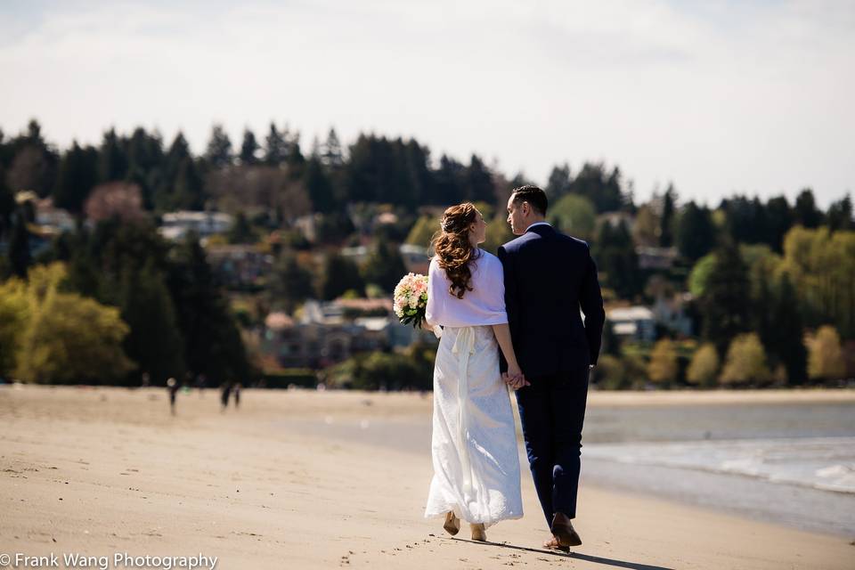 Jericho Beach Wedding