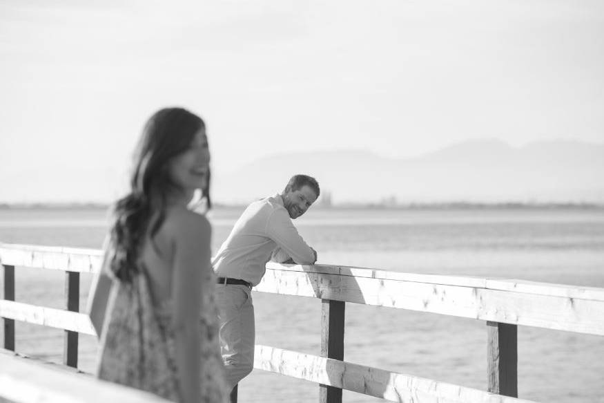 Crescent Beach Engagement