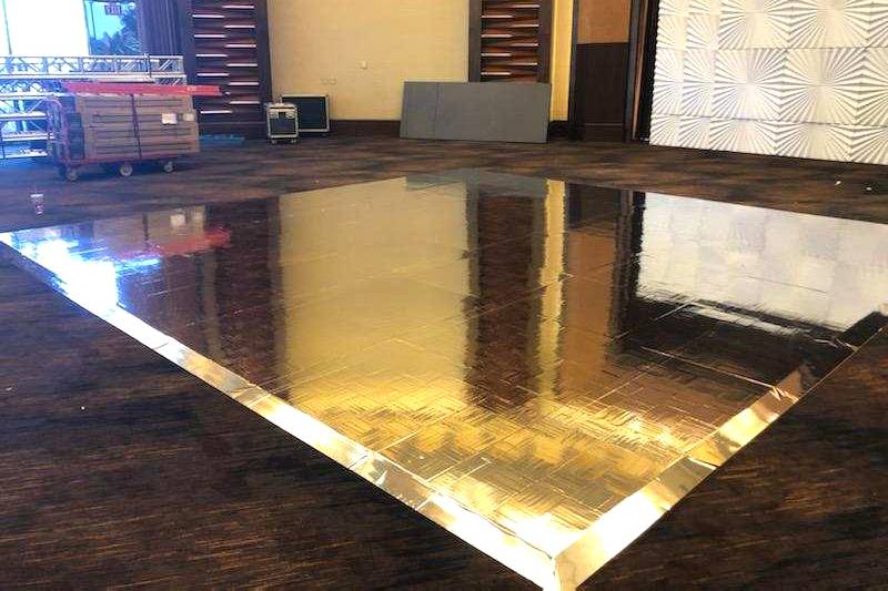 Gold or Silver Flooring