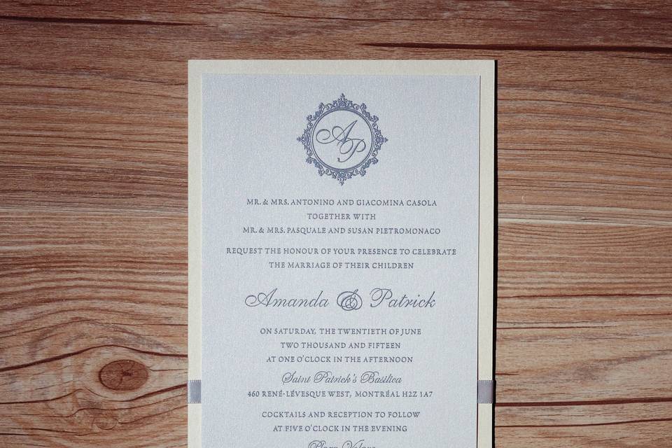 Blueberry Invitations