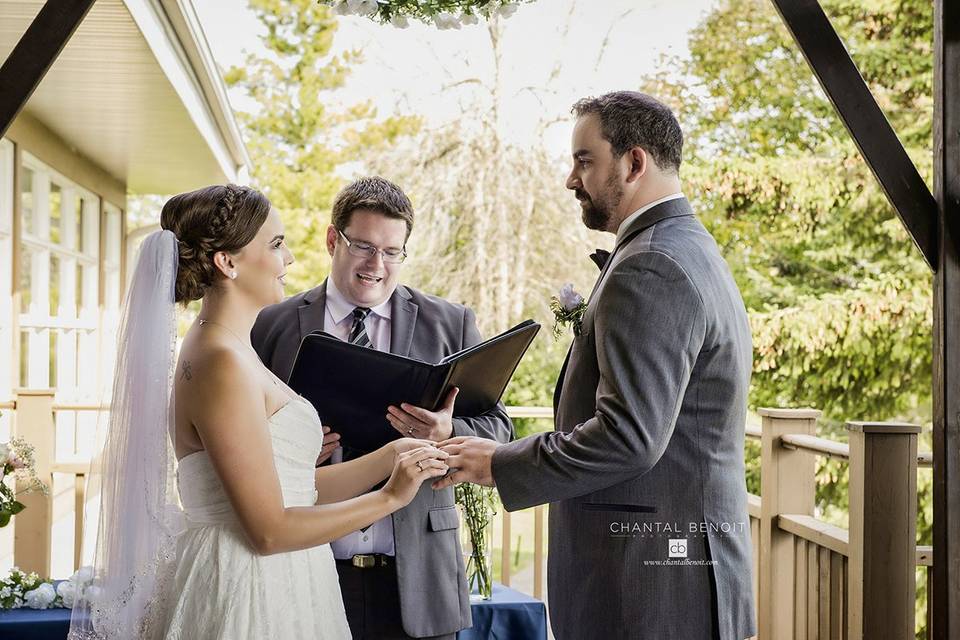 ALE Patio Ceremony