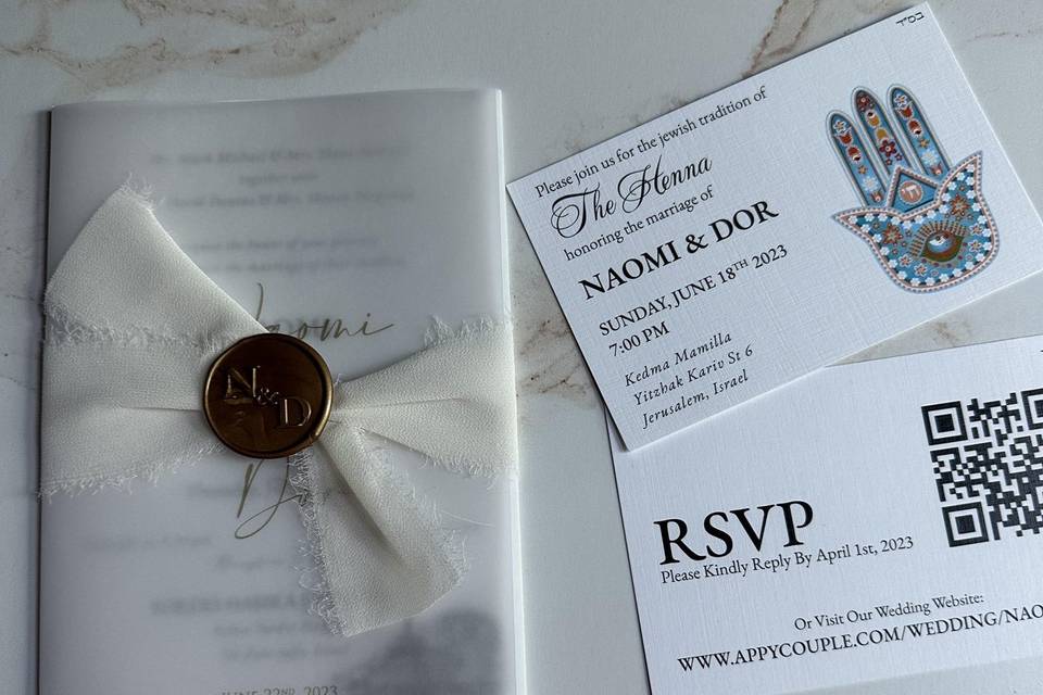 Blueberry Invitations