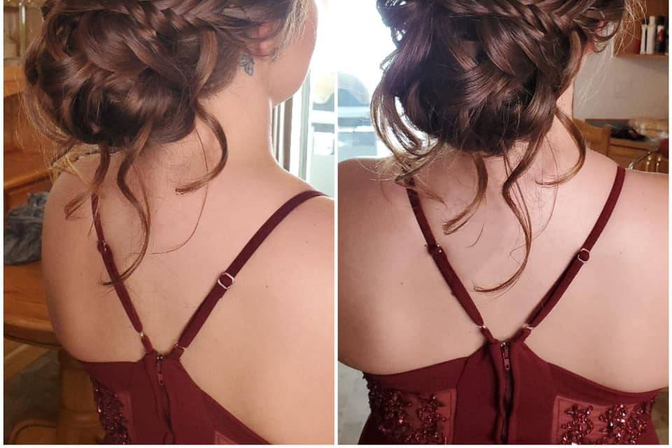 Popular updo