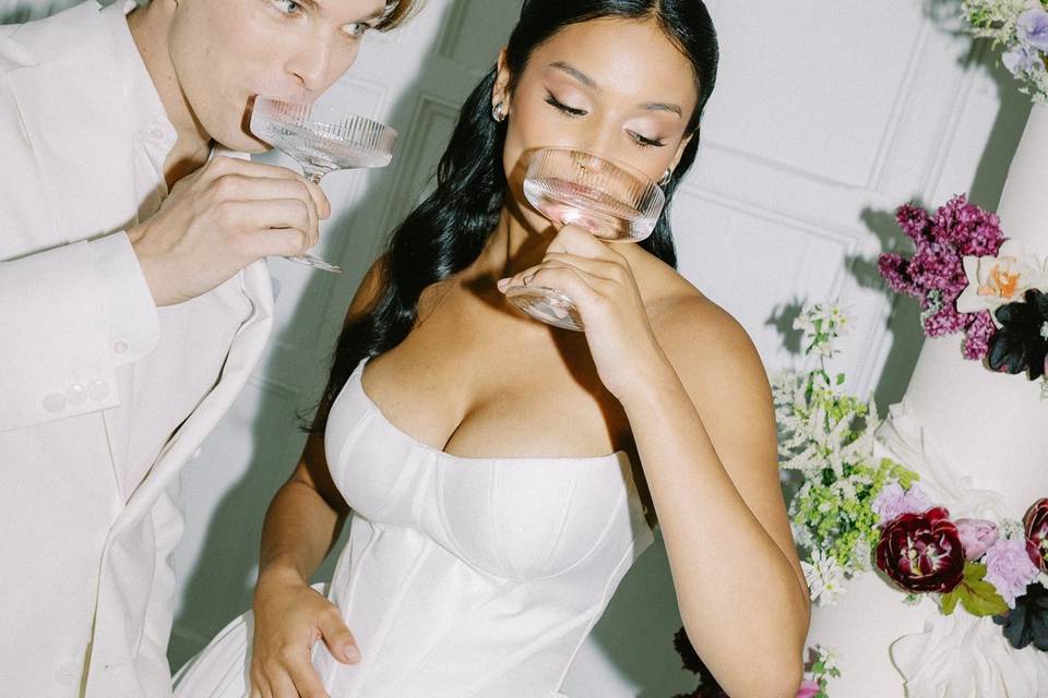 Champagn fun pictures