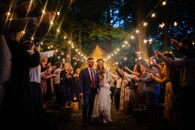 Outdoor rustic wedding