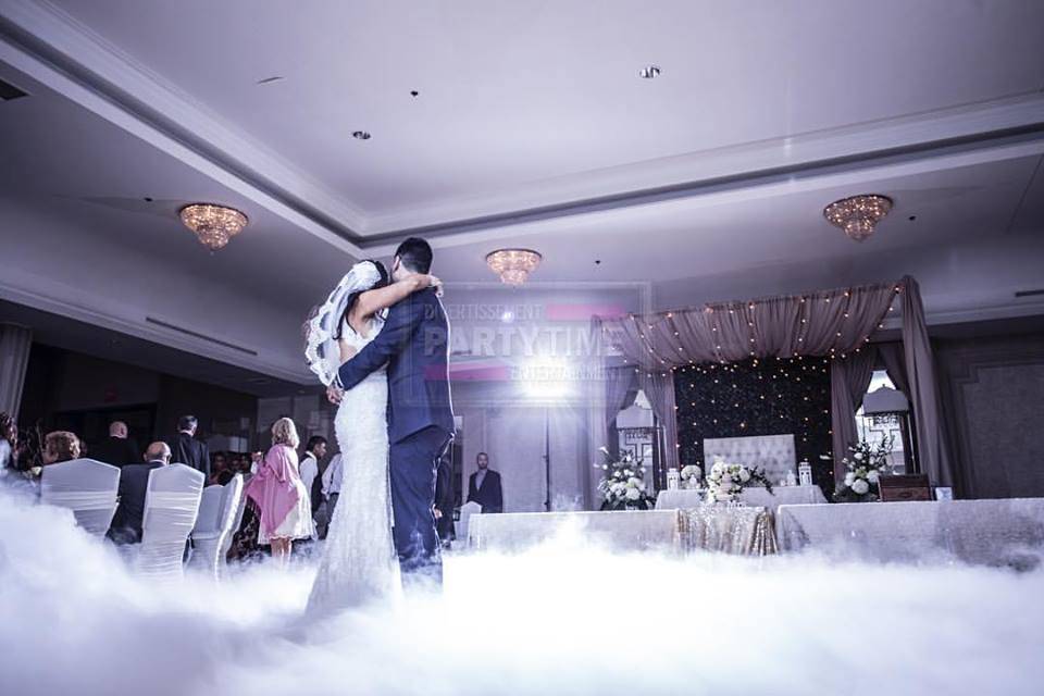 Heavenly first dance effect