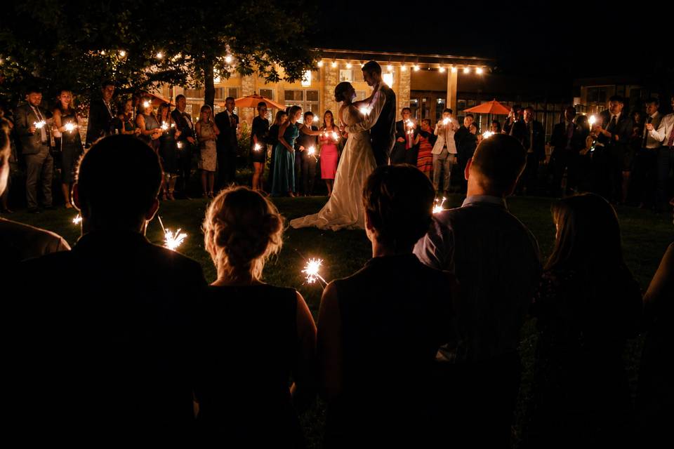 Sparkler Wedding Dance